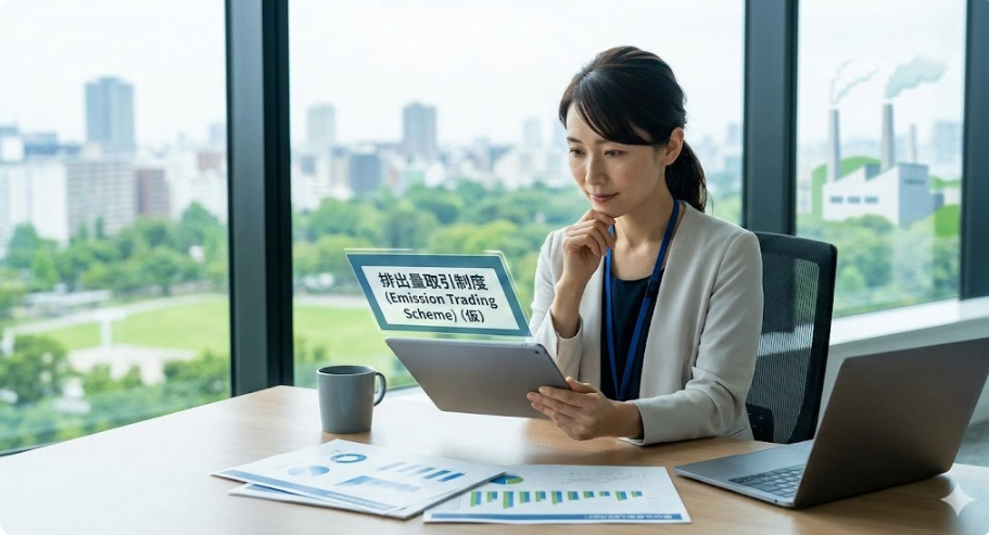 排出量取引制度の対象企業の条件を解説｜自社に影響があるか5分で確認